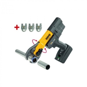 REMS Pachet presa radiala cu acumulator Mini-Press ACC Li-Ion Super-Aktion + 3 clesti de presare 578X11 R220 - Img 3