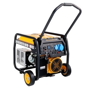 Stager FD 6500ER Automatic Generator curent monofazat, 230V, 5.5kW, benzină, conector ATS, multistart, autonomie pana la 20h - Img 4
