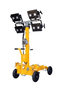 Stager YL250-4 turn de iluminat 4x250W, LED, telescopic, 4.5m - Img 2