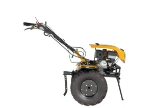 Pachet Utilaj Agricol ProGARDEN Motocultor Benzina+Remorca cu tractiune - Img 3