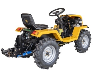 ProGARDEN Campo T18 Minitractor V27 4x4, 18CP, benzina, hidraulica fata-spate, roti 6.00-12 - Img 2