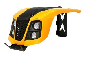 ProGARDEN Capota minitractoare cu 4 faruri LED Campo T18 - Img 3