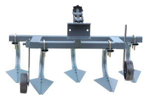 Progarden Cultivator cu 5 brăzdare, 100cm pentru minitractoarele Campo T12/18 - Img 2
