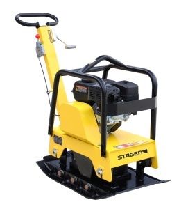 Stager PCR 160E-2 Placa compactoare reversibila 160kg, extensii, motor Loncin G200F - Img 2