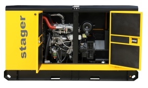 Stager YDY89S3 Generator insonorizat 89kVA, 115A, 1500rpm, trifazat, diesel - Img 3