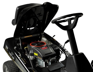 Texas Rider 7600E tractoras pentru tuns gazonul 3 in 1, 12CP, benzina, latime taiere 760mm, inaltime taiere 30-76mm, sac colector 170l, pornire electrica - Img 2