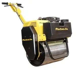 Masalta MSR58-3 cilindru vibrocompactor, Robin EX17, benzina - Img 3