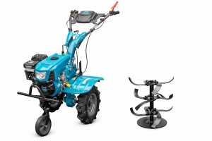 Motocultor DKD 100B NEW cu far LED, 7 CP, benzină, 2+1 viteze
