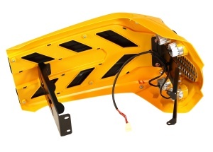 ProGARDEN Capota minitractoare cu 4 faruri LED Campo T12 - Img 2