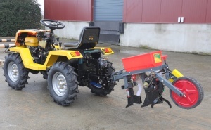 ProGARDEN Semănătoare mecanică la 1 rand, 15cm pentru minitractoare Campo T
