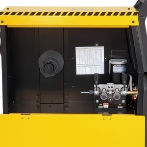 ProWELD MIG 300YN Stație industrială sudură 300A, TIG Lift, MMA, MIG pentru aluminiu, fontă, inox, LCD, bobină 15kg - Img 3