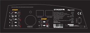 Stager PLUS-K220 Tun de aer cald, ardere directa, 63kW, 230V, motorina, 1300mc