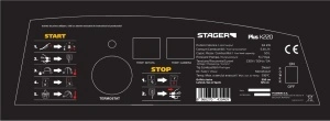 Stager PLUS-K220 Tun de aer cald, ardere directa, 63kW, 230V, motorina, 1300mc