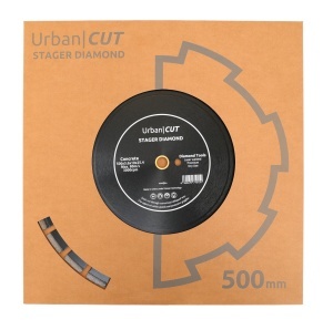 Stager URBAN CUT Disc diamantat pentru beton/asfalt 500mmx25.4-Px10mmx3.6mm