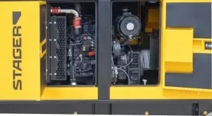 Stager YDSD138S3 Generator insonorizat 138kVA, 180A, 1500rpm, trifazat, diesel - Img 3