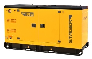 Stager YDY100S3 Generator insonorizat 100kVA, 130A, 1500rpm, trifazat, diesel - Img 2
