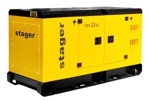 Stager YDY33S3 Generator insonorizat 33kVA, 43A, 1500rpm, trifazat, diesel - Img 2