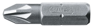 1-68-945 Bit Stanley PZ1, 25mm, 1/4"