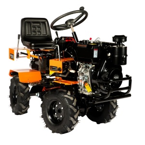 Minitractor Detoolz, motorina, 17CP, 530CC, 4T - Img 4