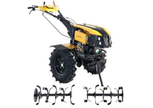 Pachet Motocultor Diesel + Remorca Tractiune - Img 4