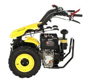 ProGARDEN Campo U12E motocultor multifunctional 12CP, diesel, pornire electrica, 3+2 viteze, reductor - Img 3