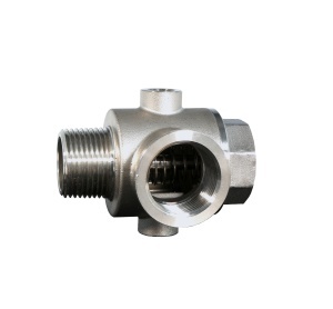 ProGARDEN Racord hidrofor cu supapa de sens, 5 cai, FE1"xFI1"xFI1"xFI1/4"xFI1/4", inox - Img 3