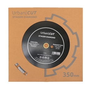 Stager URBAN CUT Disc diamantat pentru beton/asfalt 350mmx25.4-Px10mm3.2 mm
