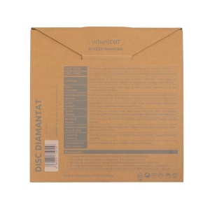 Stager URBAN CUT Disc diamantat pentru beton/asfalt 350mmx25.4-Px10mm3.2 mm - Img 2