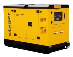 Stager YDY12S3 Generator insonorizat 12kVA, 16A, 1500rpm, trifazat, diesel - Img 3