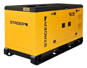 Stager YDY35S3 Generator insonorizat 35kVA, 46A, 1500rpm, trifazat, diesel - Img 3