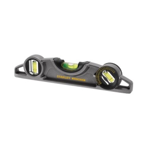 Stanley 0-43-609 Nivela magnetica Fatmax Torpedo, aluminiu, 250 mm, 3 fiole - Img 3
