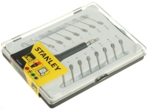 Stanley STHT0-62633 Set 16 Surubelnite de precizie, canelate