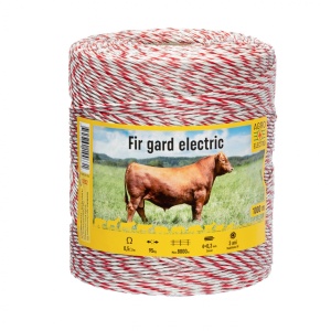Fir gard electric 1000 m – 95 kg rezistență – 0,5 Ω/m