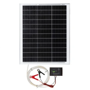 Panou solar monocristalin 100 W cu regulator de încărcare