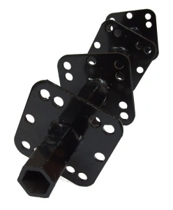 ProGARDEN Manicot freza, hex 23mm, 3 segmente, 4 flanse (2+1+1), motocultoare seria Campo 703 si 873