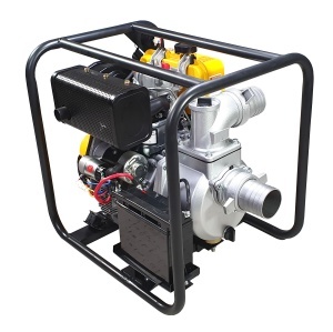 ProGARDEN PD30E motopompa 3"/75mm, diesel, apa curata, pornire electrica - Img 2