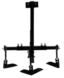 ProGARDEN PRO-PRS20-45 prasitoare cu roata limitatoare adancime pentru motocultor, 20cm distanta intre randuri, tija 45cm - Img 2