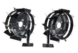 ProGARDEN Set 2 roti metalice 400x8 cu manicot 23mm