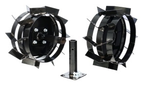 ProGARDEN Set 2 roti metalice 400x8 cu manicot 32mm - Img 2