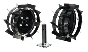 ProGARDEN Set 2 roti metalice 400x8 cu manicot 32mm - Img 2