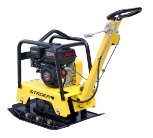 Stager PCR 160E-2 Placa compactoare reversibila 160kg, extensii, motor Loncin G200F - Img 3