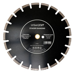 Stager URBAN CUT Disc diamantat pentru beton/asfalt 350mmx25.4-Px10mm3.2 mm - Img 3