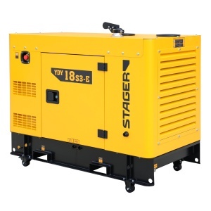 Stager YDY18S3-E Generator insonorizat 18kVA, 23A, 1500rpm, trifazat, diesel - Img 4