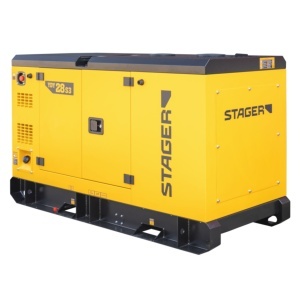 Stager YDY28S3 Generator insonorizat 28kVA, 36A, 1500rpm, trifazat, diesel - Img 4