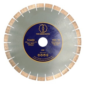 Tudee Disc diamantat debitare granit, standard, 400x50x20x3.1mm, reductie