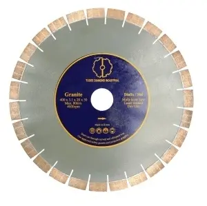 Tudee Disc diamantat debitare granit, standard, 400x50x20x3.1mm, reductie