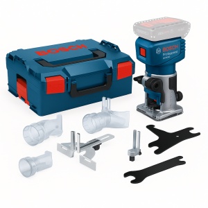 Bosch GLF 18V-8 Mașină de frezat muchii 18V + Valiză profesională L-BOXX 238
