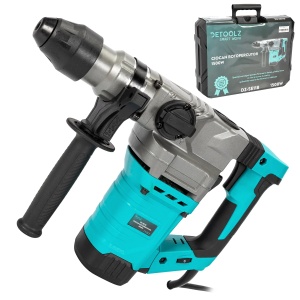Ciocan Rotopercutor Detoolz DZ-SE118, 1500W – Putere industrială pentru beton, oțel și piatră