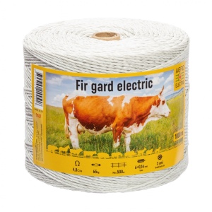 Fir Gard Electric – 1000 m, Ø 3 mm, 65 kg, 4,8 Ω/m