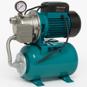 Hidrofor Broman – 1.8 kW cu bazin de 24 litri